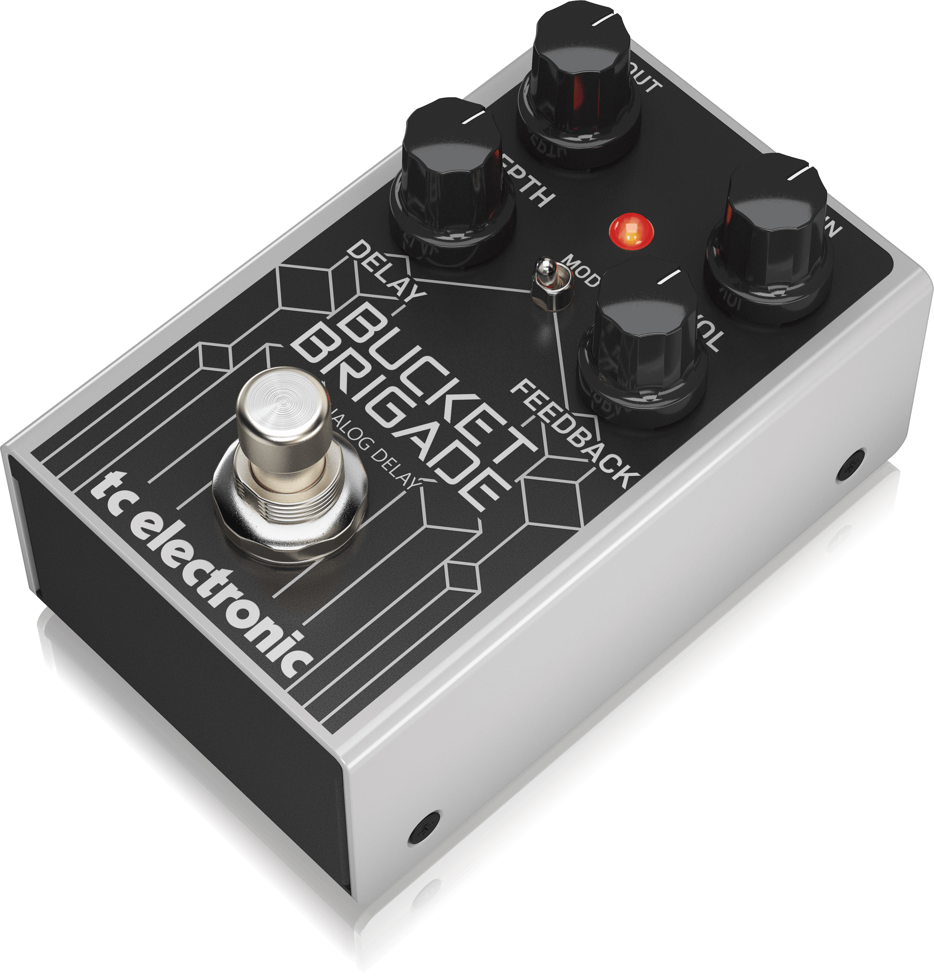 El nuevo TC Electronic Bucket Brigade es un pedal de delay analógico con modulación opcional